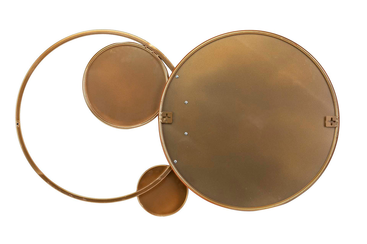 Metallwandverzierung 90x3x55 cm