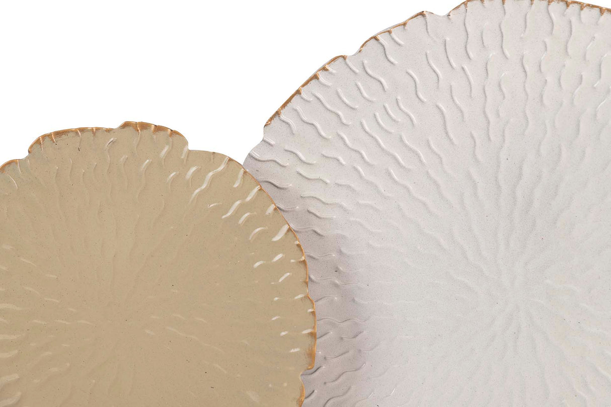 Ornamento della parete di metallo 89x6x52 cm