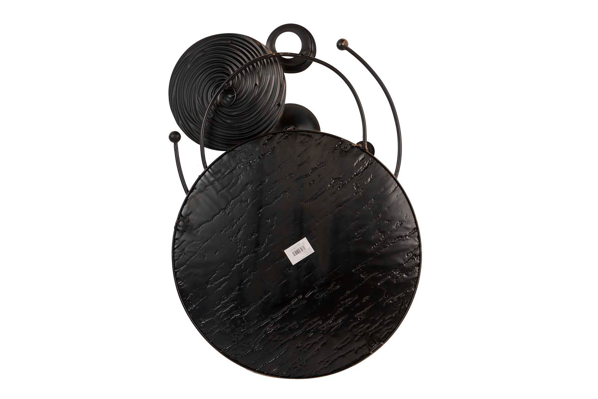 Ornamento de parede de metal 83x10x78 cm