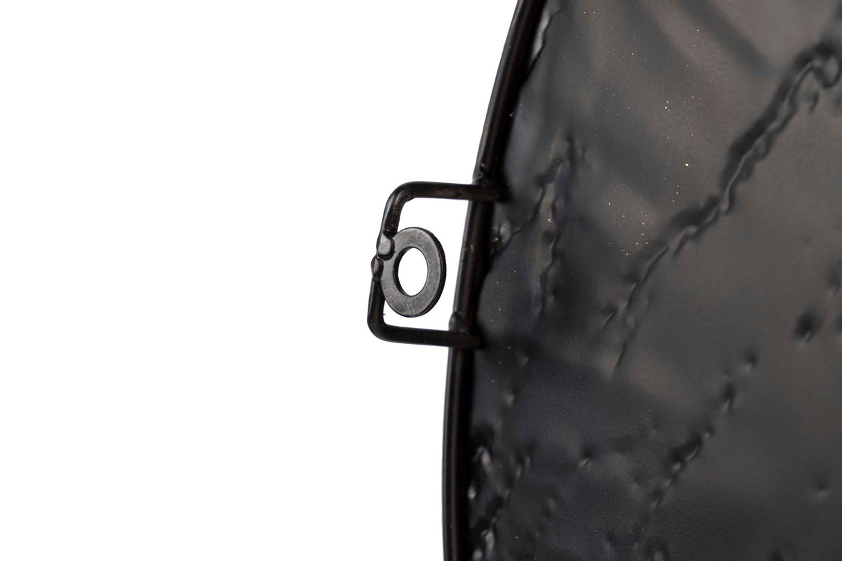 Ornamento de parede de metal 83x10x78 cm