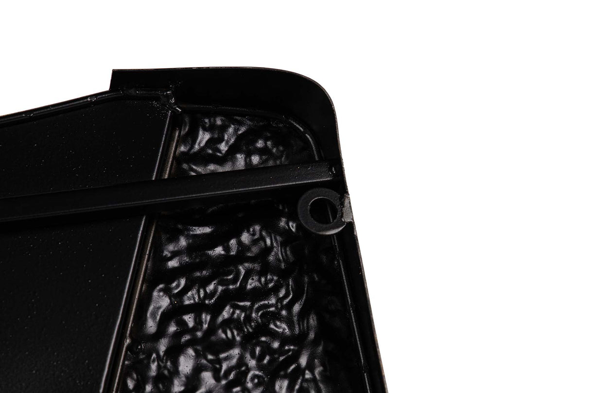 Schwarz Gold Metallwand Adorno 62x8x100 cm