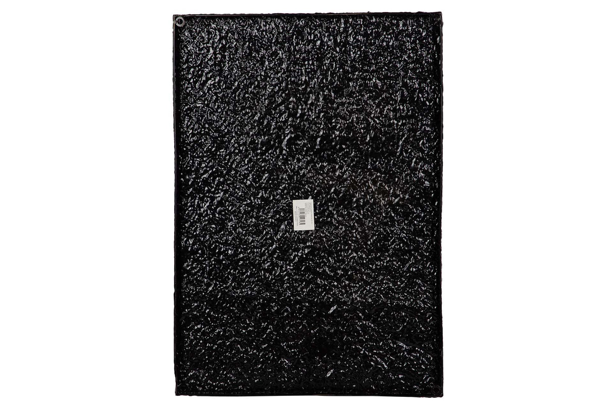 Graue Metallwand Adorno 51x7x74 cm