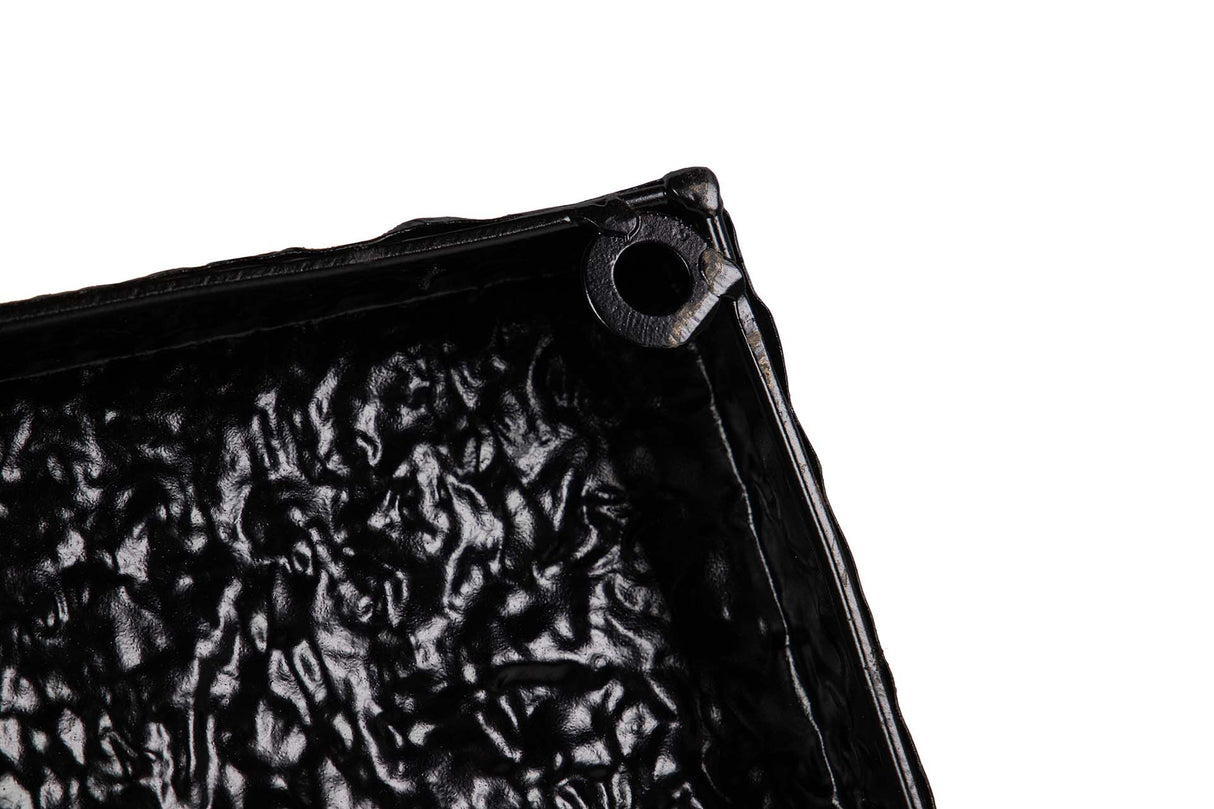 Graue Metallwand Adorno 51x7x74 cm