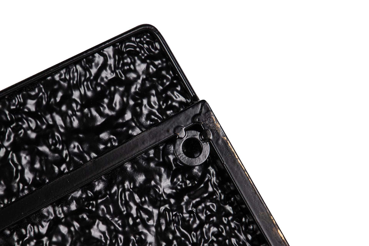 ADORNO PARED METAL DORADO NEGRO 98x5x88 CM