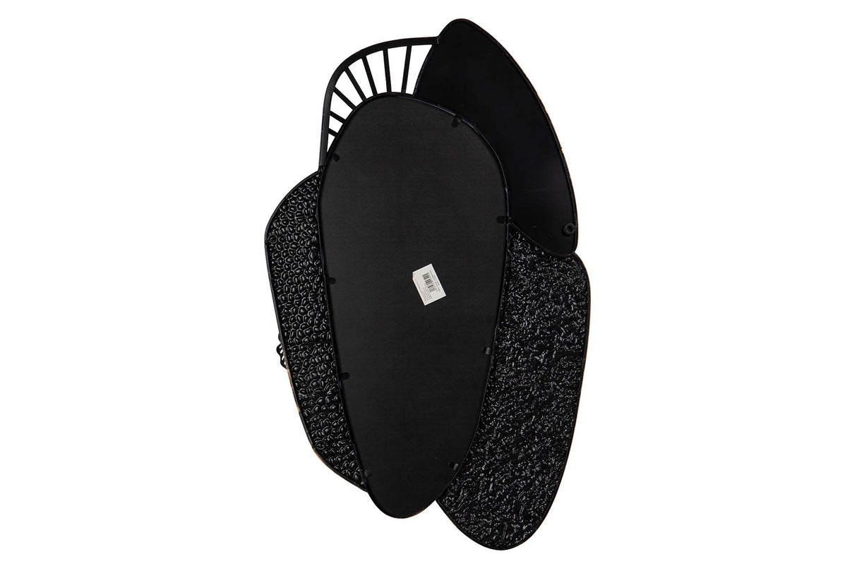 Wandwand Mirjo Black Grey 60x6x91 cm