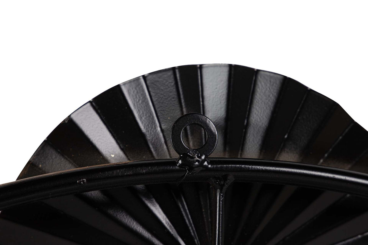 ADORNO PARED METAL AZUL DORADO 71x6x77 CM