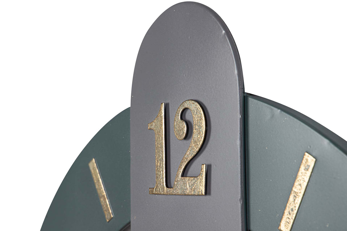 Goldene graue Metallwand 59x4x71 cm