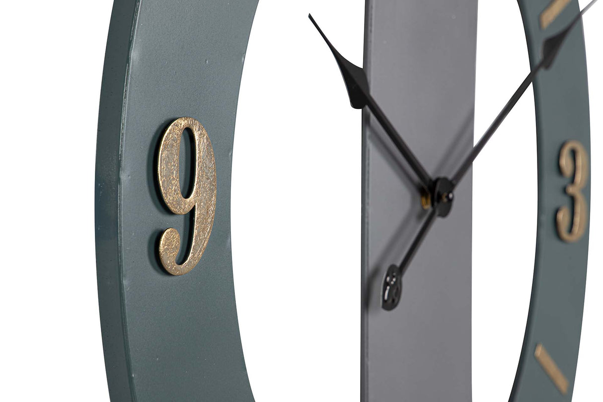 Goldene graue Metallwand 59x4x71 cm