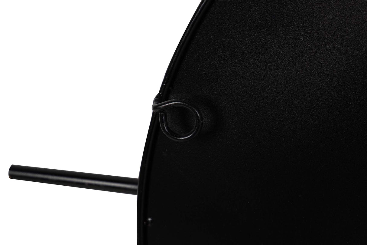 ADORNO PARED METAL AZUL BLANCO 84x3x42 CM