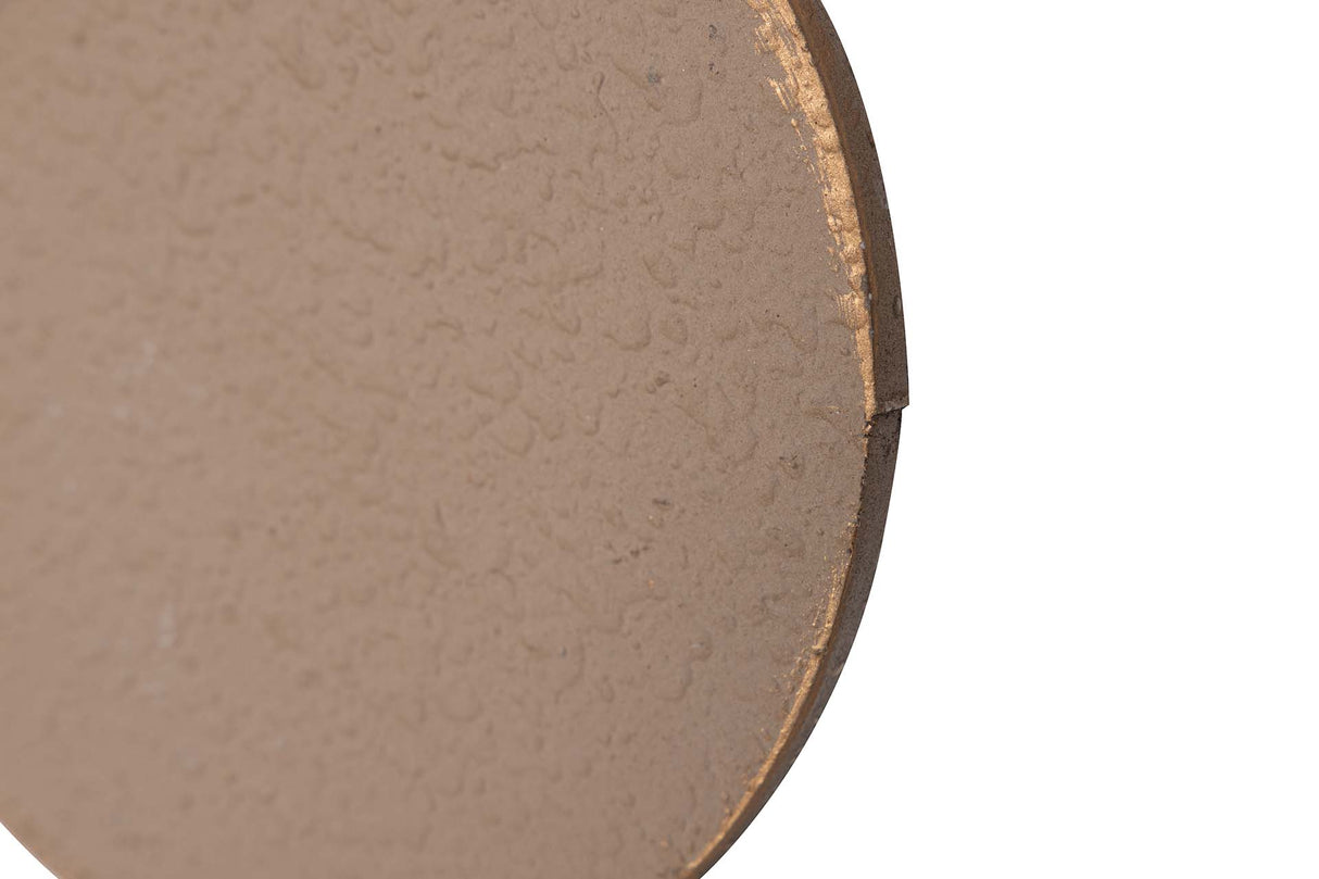 Mur métal brun beige 40x3x66 cm