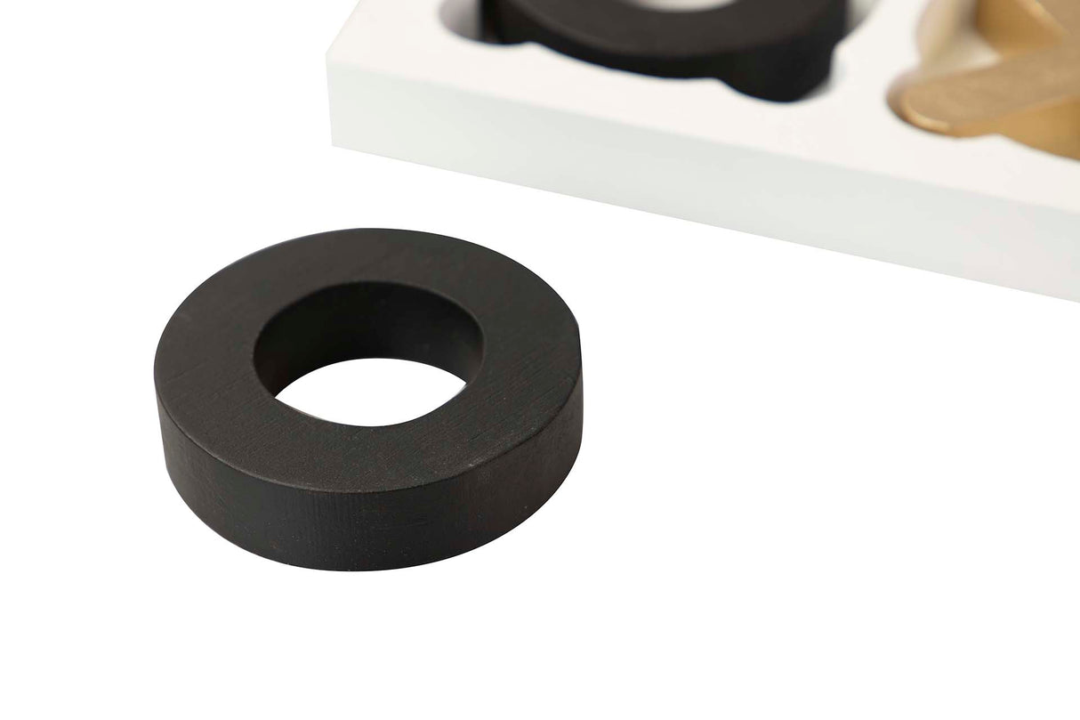 Decorazione mdf bianca 31x31x3 cm