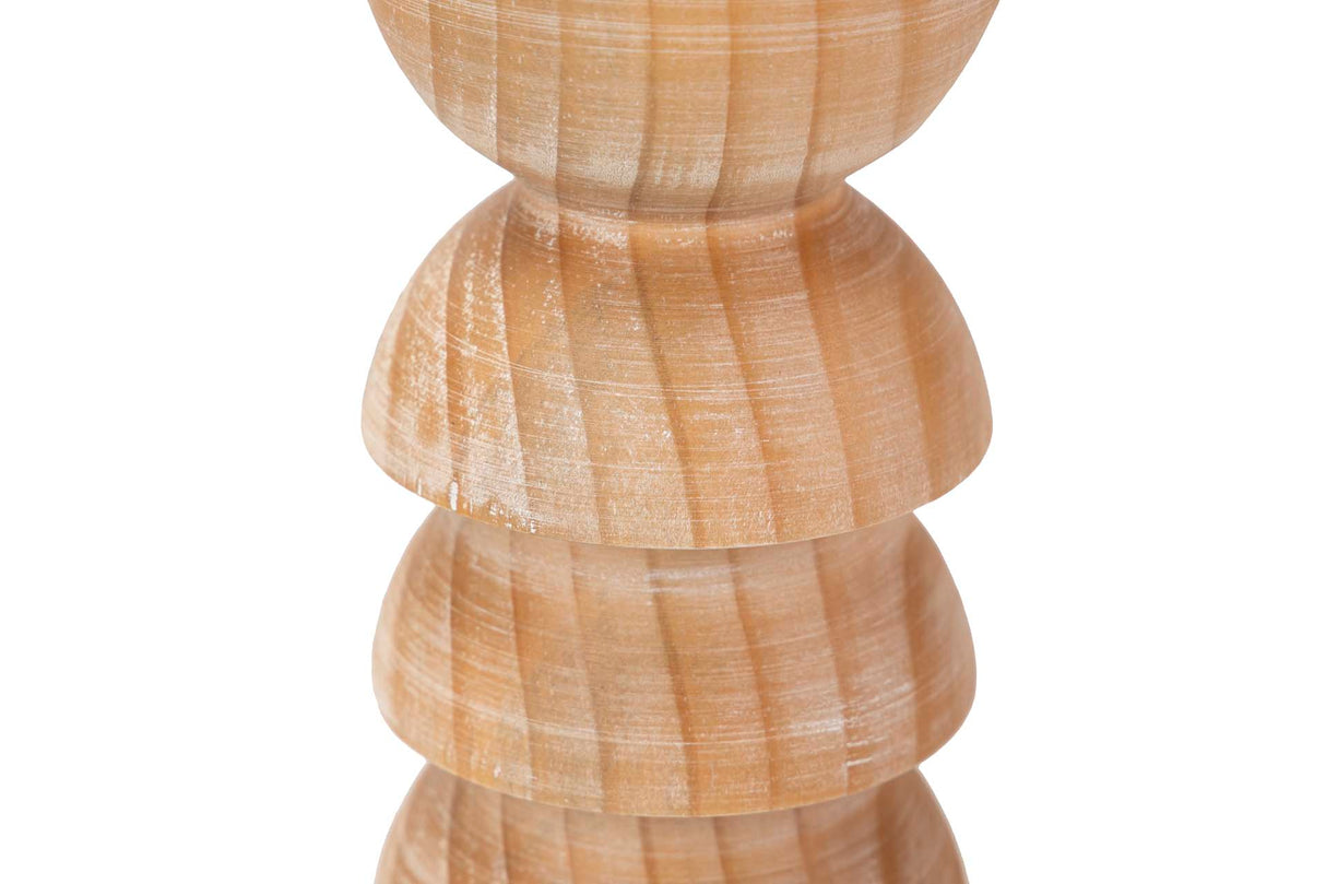 Contos marrons de madeira marrom 11x11x50 cm