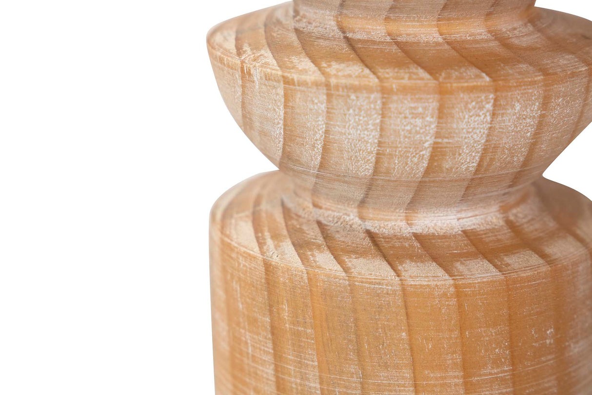 Contos marrons de madeira marrom 11x11x50 cm