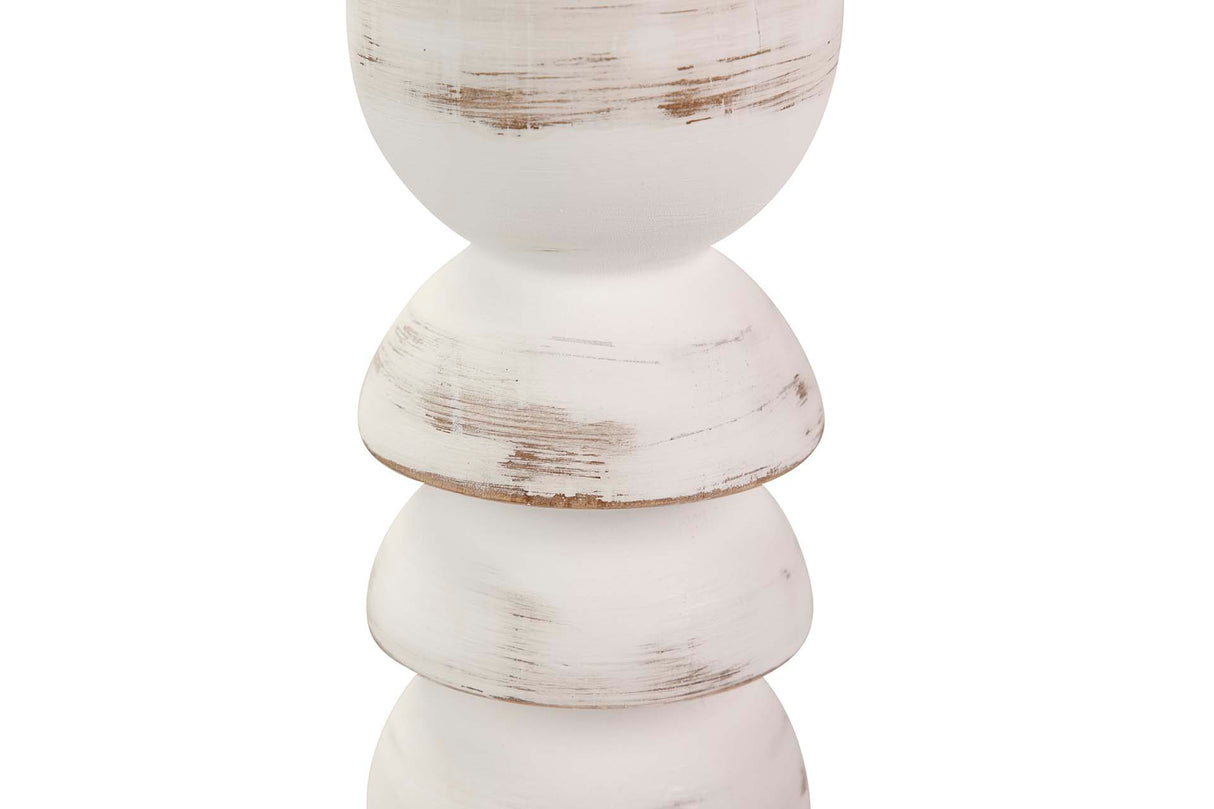 Porta de madeira branca 11x11x50 cm