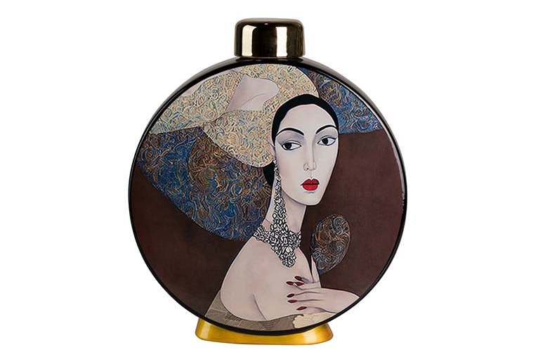 Keramik Tibor Frau 28x8x33 cm