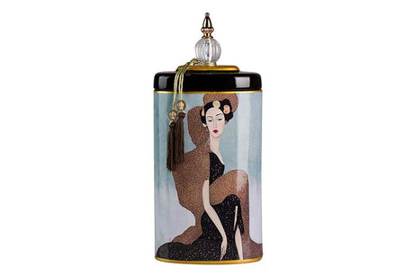 Céramique Tibor femme 20x11x47 cm