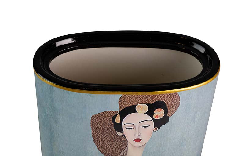 Céramique Tibor femme 20x11x47 cm