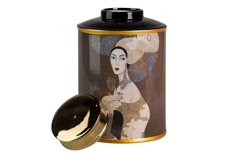 Keramik Tibor Frau 16x16x27 cm