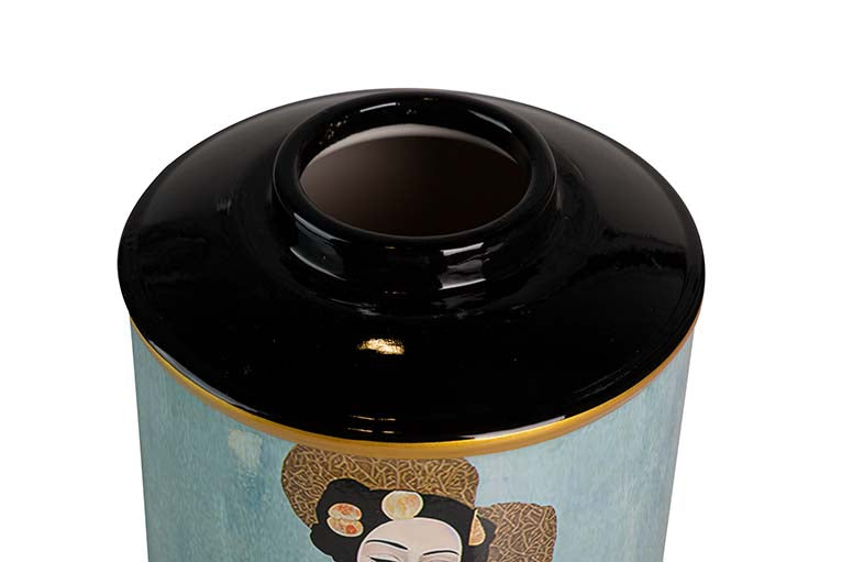 Keramik Tibor Frau 17x17x32 cm