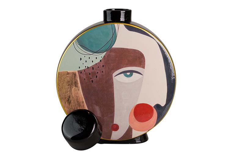 Keramik Tibor Face 23x8x28 cm