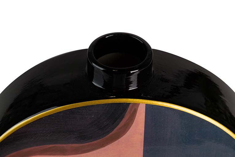 Keramik Tibor Gesicht 28x8x33 cm