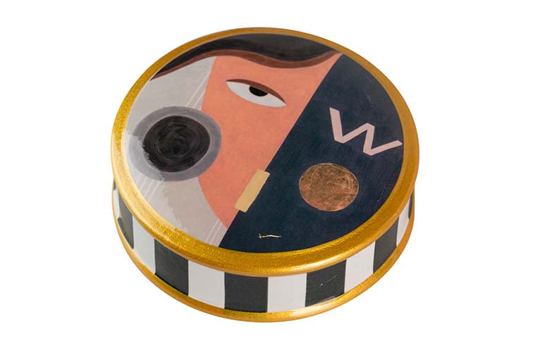 Keramik Tibor Face 16x16x27 cm