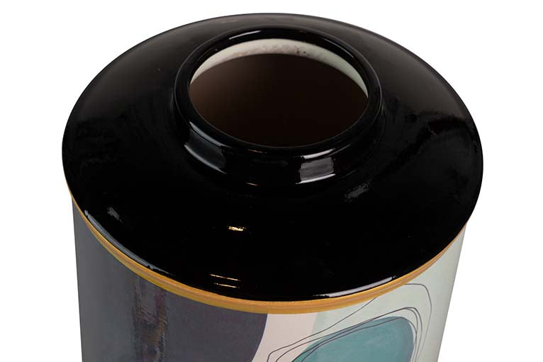 Keramik Tibor Gesicht 17x17x32 cm