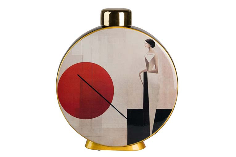 Ceramic Tibor Woman Dobule 28x8x33 cm