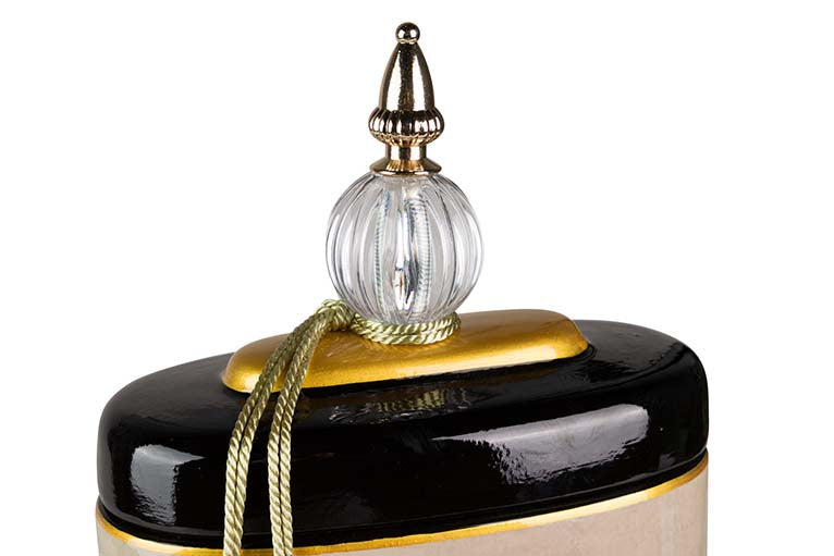 Keramik Tibor Frau Kleid 20x11x47 cm