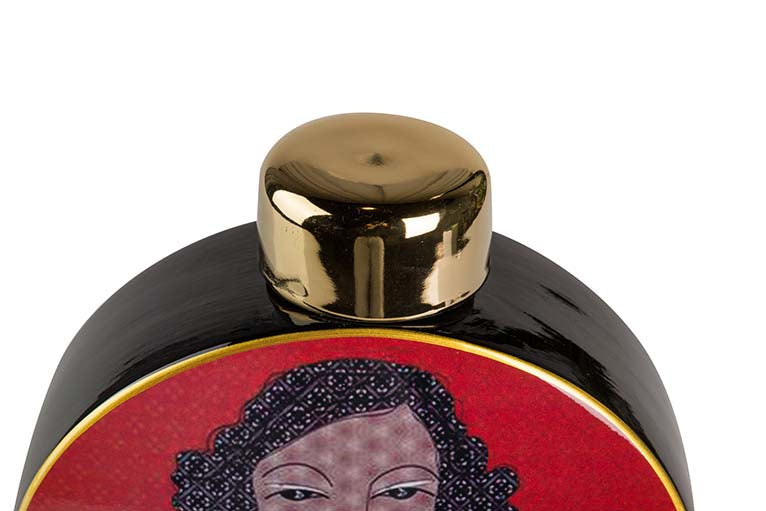 Céramique Tibor femme 23x8x28 cm