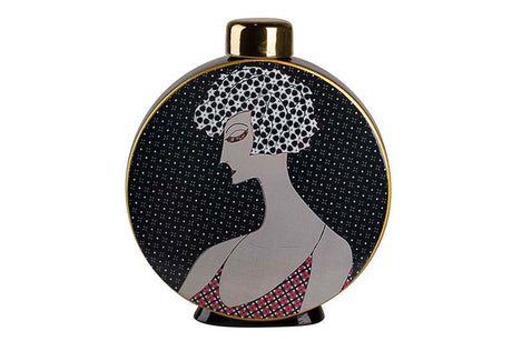 Céramique Tibor femme 28x8x33 cm