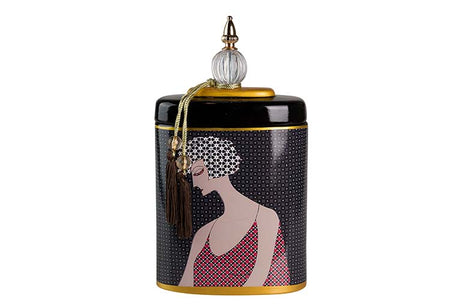 Céramique Tibor femme 21x11x38 cm