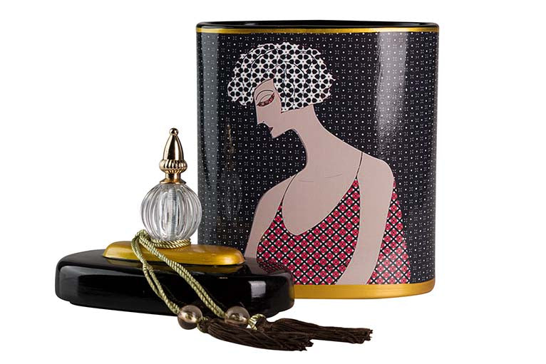 TIBOR CERÁMICA MUJER 21x11x38 CM