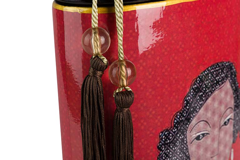 Céramique Tibor femme 20x11x47 cm