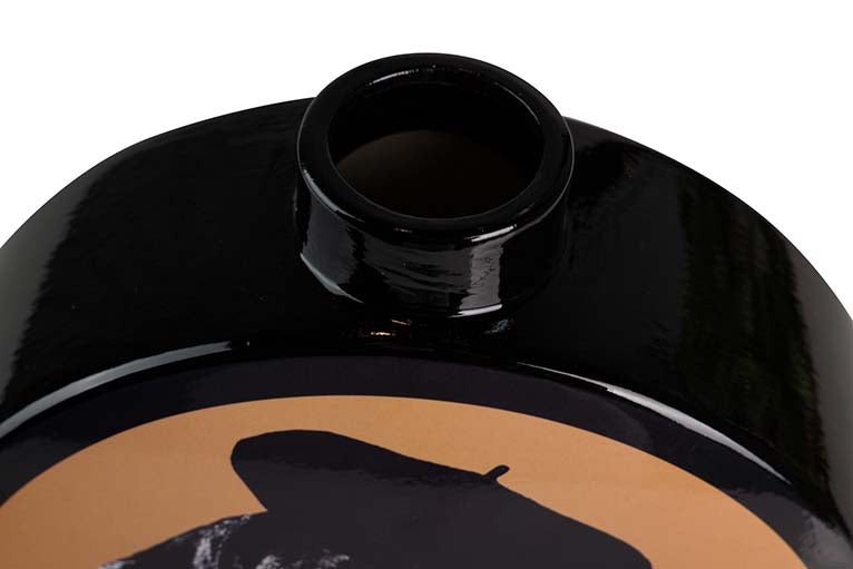 Teckel Ceramic Tibor 23x8x28 cm