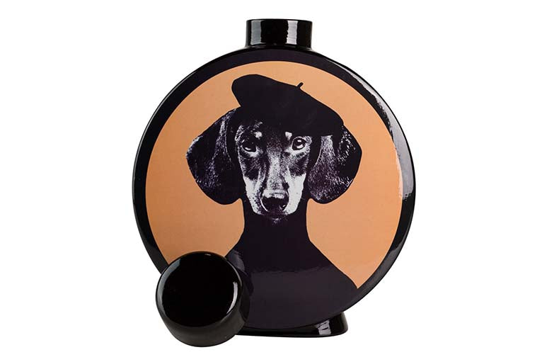 Teckel Ceramic Tibor 23x8x28 cm