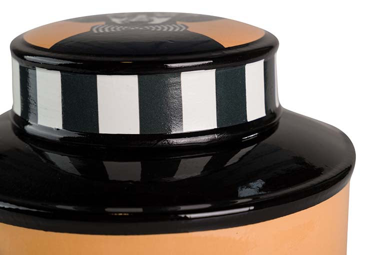 Tibor en céramique 16x16x27 cm