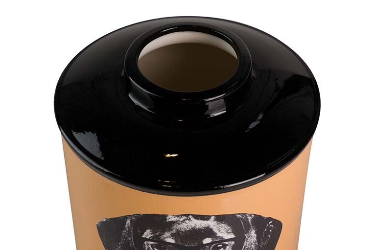 Tibor en céramique 16x16x27 cm