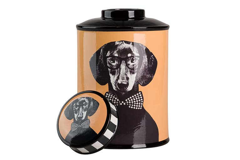 Tibor en céramique 16x16x27 cm