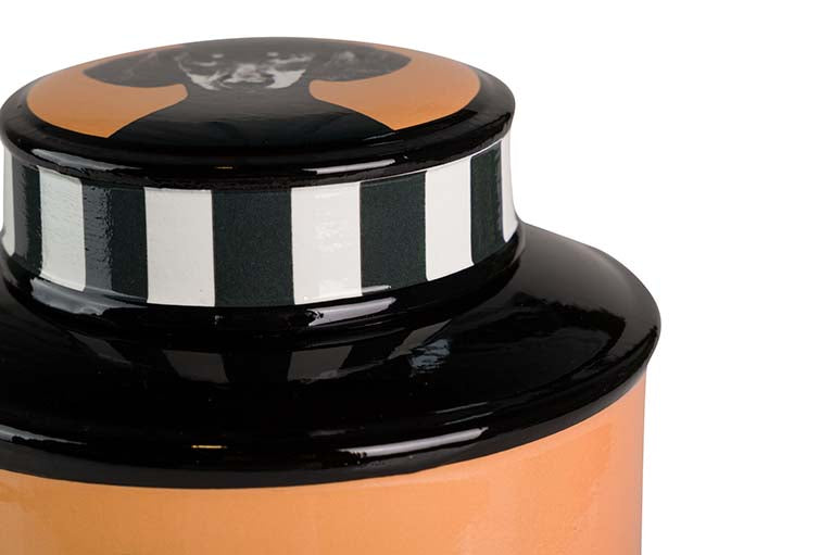 Teckel Ceramic Tibor 17x17x32 cm