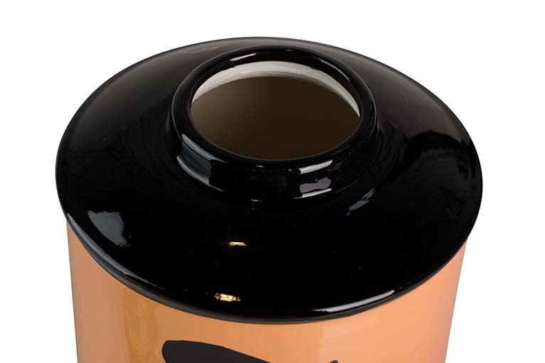 Teckel Ceramic Tibor 17x17x32 cm