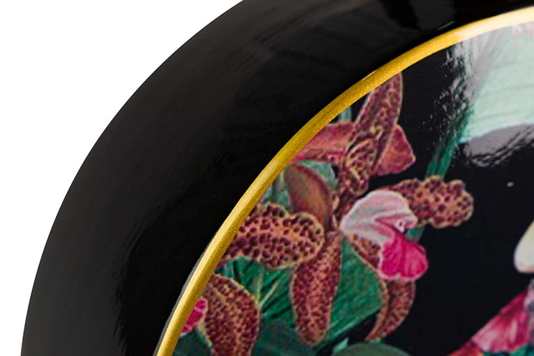 Tibor en céramique mono 23x8x28 cm