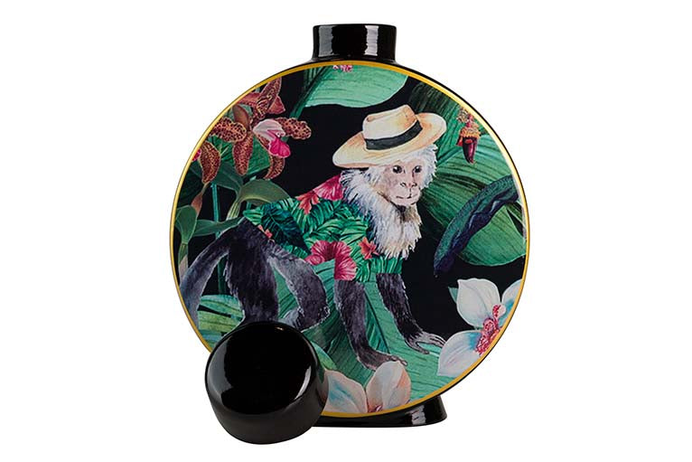 Tibor en céramique mono 23x8x28 cm