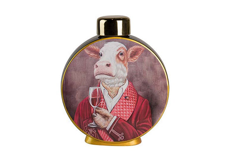 Vache Tibor en céramique 23x8x28 cm