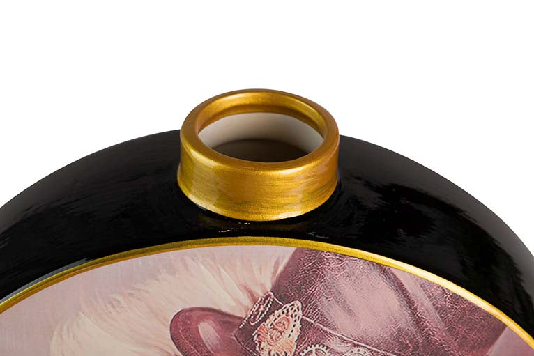 Céramique Tibor León 28x8x33 cm