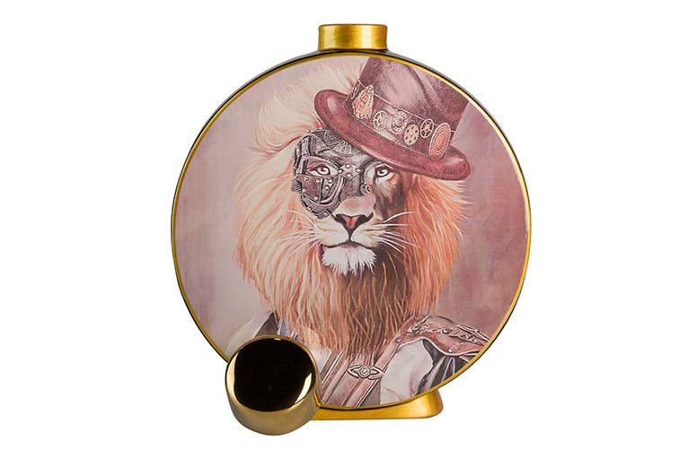 Céramique Tibor León 28x8x33 cm