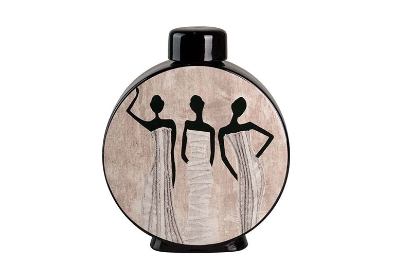 Aphric Ceramic Tibor 23x8x28 cm