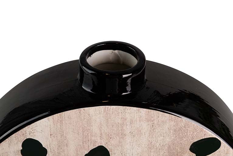 Afrikanischer Keramik Tibor 28x8x33 cm