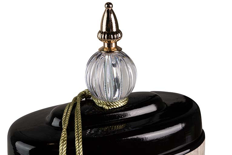 Afrikanische Keramik Tibor 20x11x47 cm