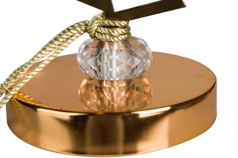 18x18x22 cm Tibor en céramique géométrique